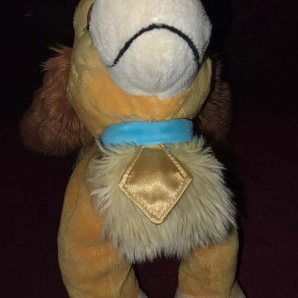 Authentic Disney Store Lady and the Tramp Plush Dog 12